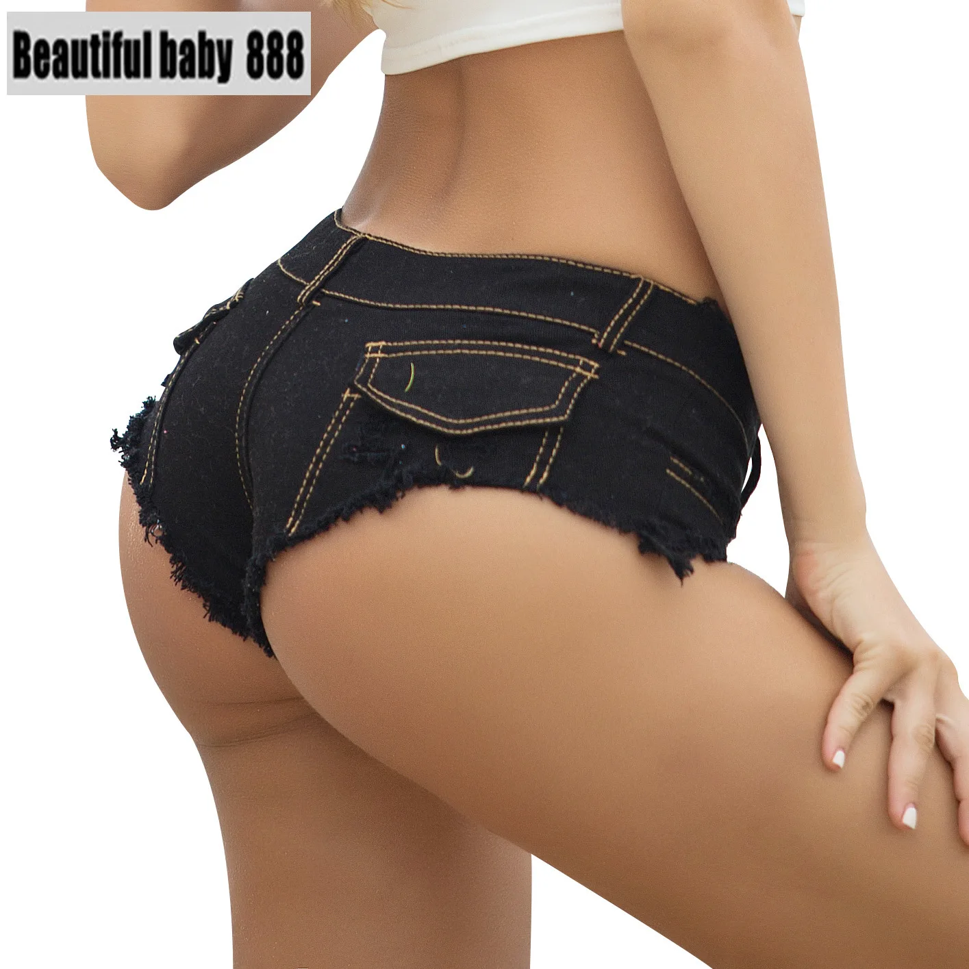 Meqeiss Micro джинсовые шорты Feminino мини короткие сексуальные женские для женщин с