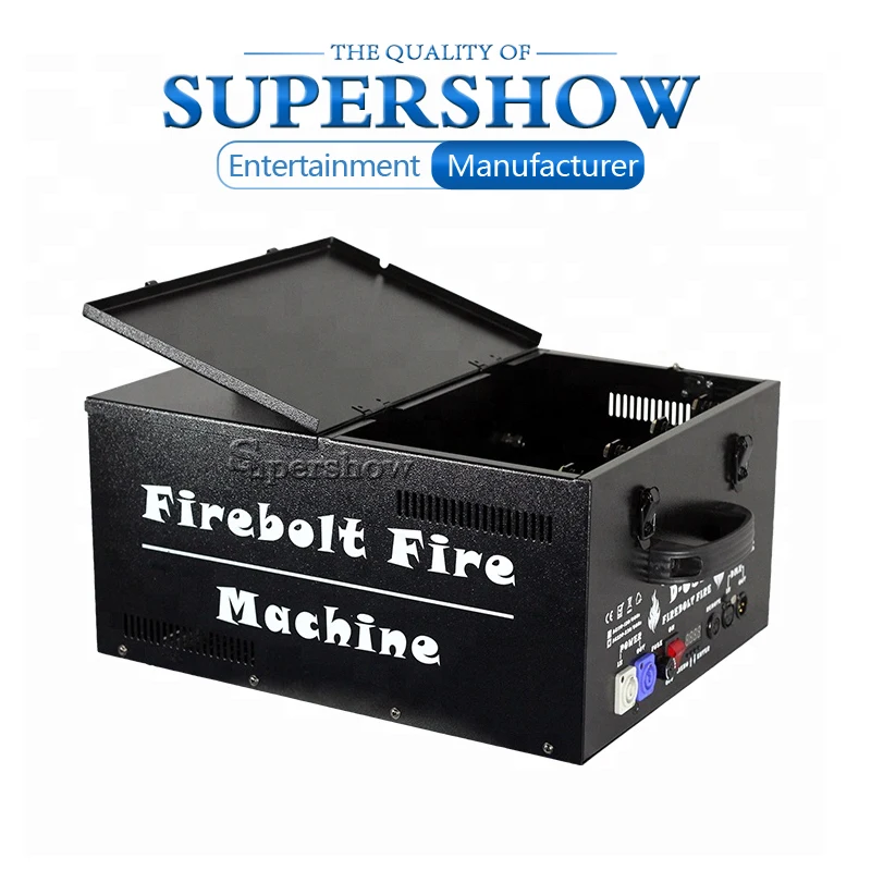 Высокая мощность 250 Вт пожарного масла DMX512 firebolt 1 ~ 4 метра Спрей высота пожарная