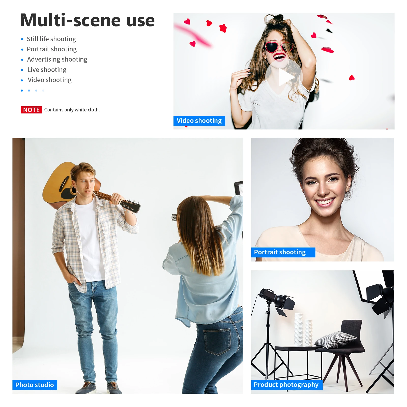 Фотостудия Neewer 3x6 м/9 8 x футов муслиновый складной фон для фотографии видео и ТВ