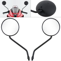 2pcspair 10mm modified motorcycle mirror scooter e bike rearview mirrors electrombile back side convex mirror for motorbike