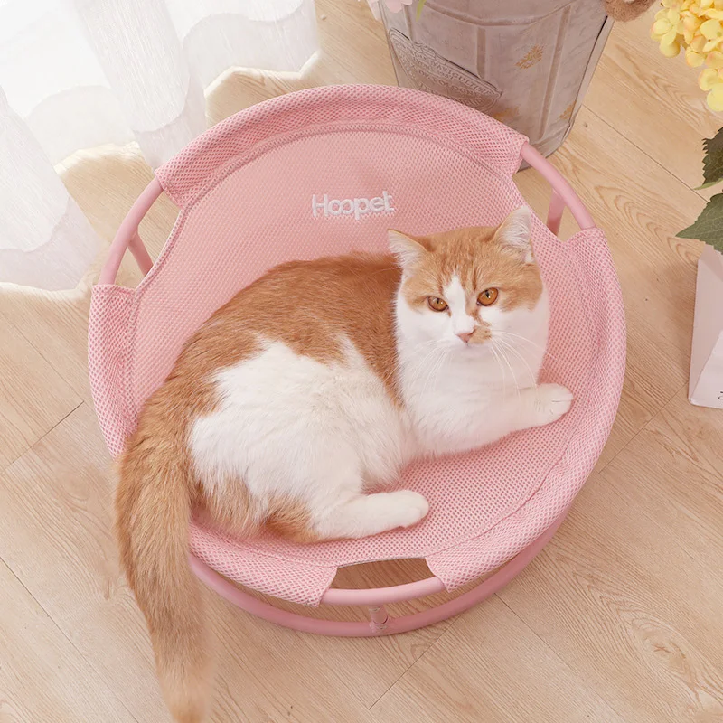 Домик для кошек лежак летняя кровать сна съемная и моющаяся дышащая влагостойкая
