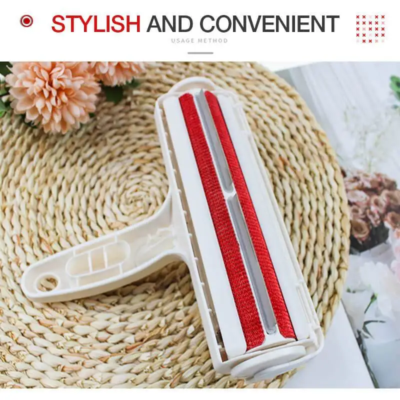 

Dog Cat Comb Tool Pet Hair Roller Remover Dog Cat Fur Brush Base Home Furniture Sofa Clothes Convenient Cleaning Lint Brush