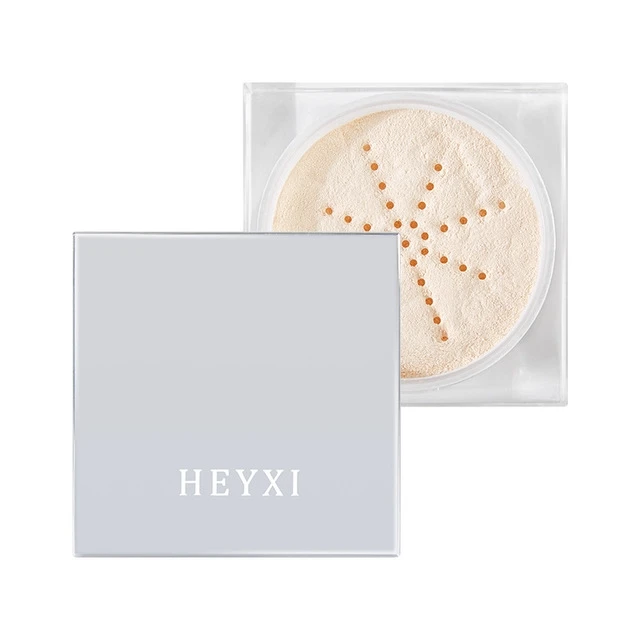 

Loose Powder Puff Air Fixing Powder Oil Control Shimmer Loose Powder Highlight Transparent Powder for Face Makeup