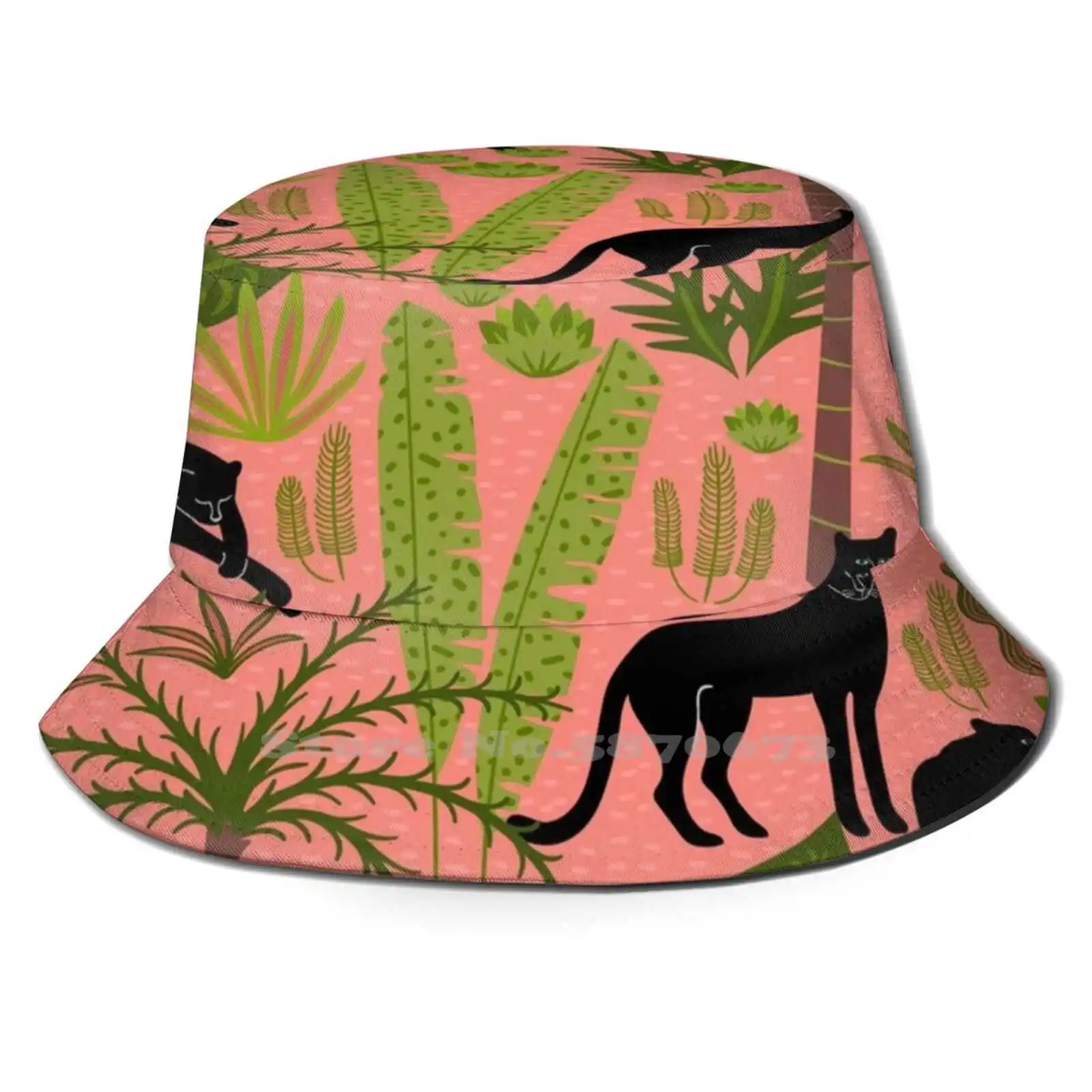 Летняя Солнцезащитная шапка унисекс с принтом джунглей ягуаров кошек леопардов