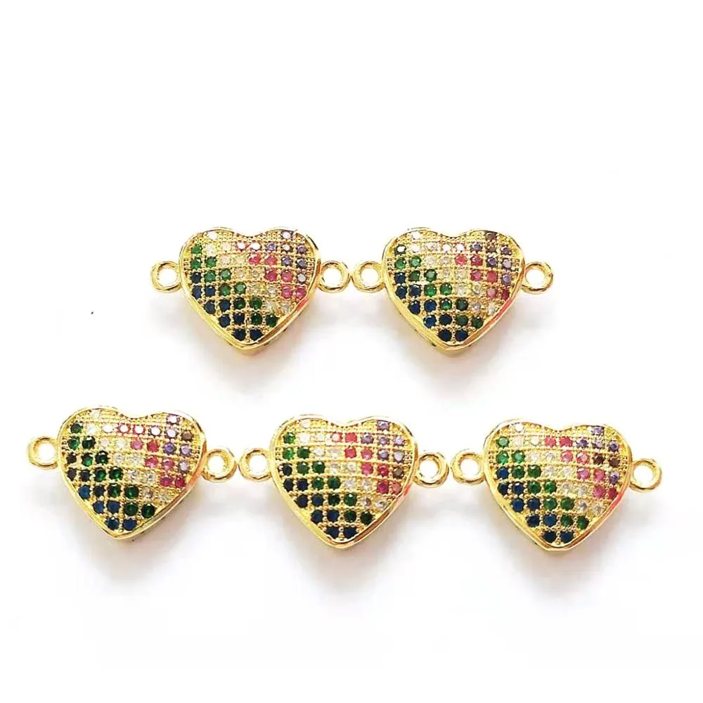 

10pcs CZ bead spacers for women DIY jewelry accessories S39