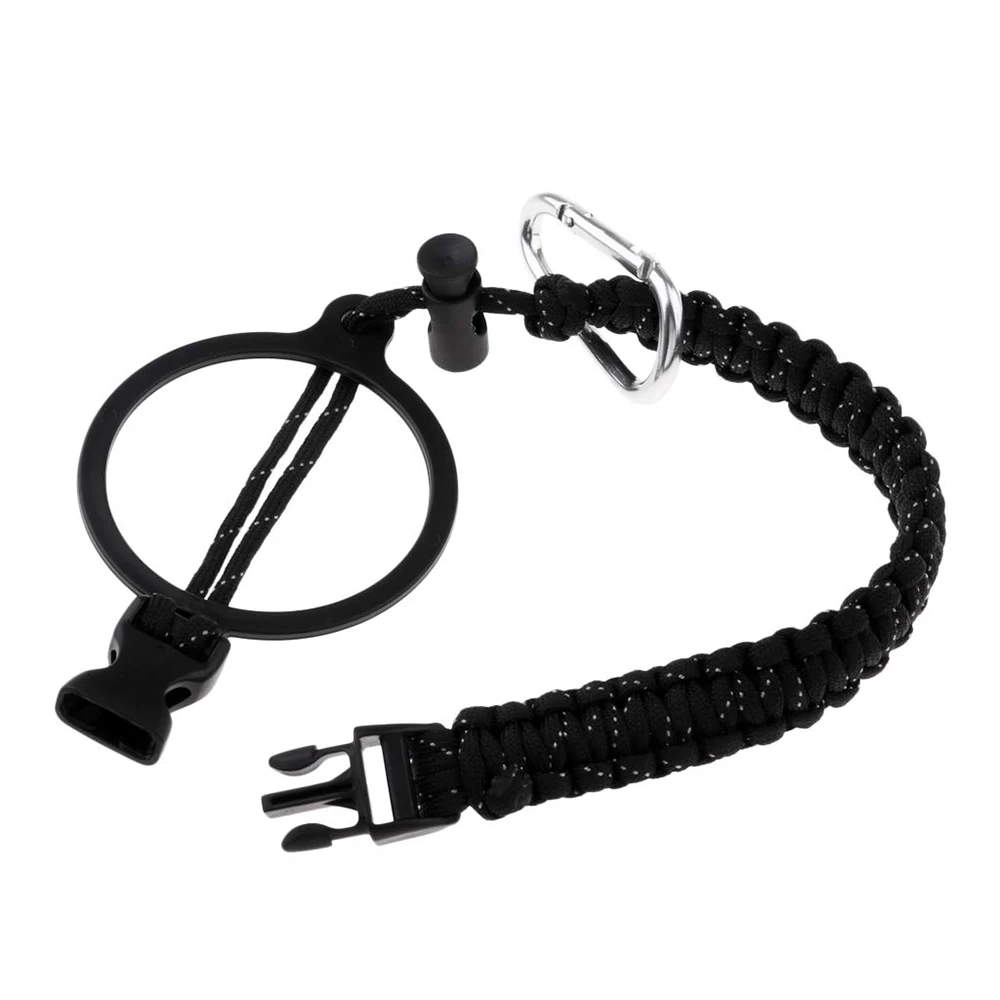 Открытый держатель для чашек с кольцом бутылка воды Паракорд подходит