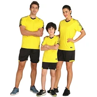 adult kids soccer jersey set futbol training uniforms sport short sleeve tshirt shorts women children football jerseys kit