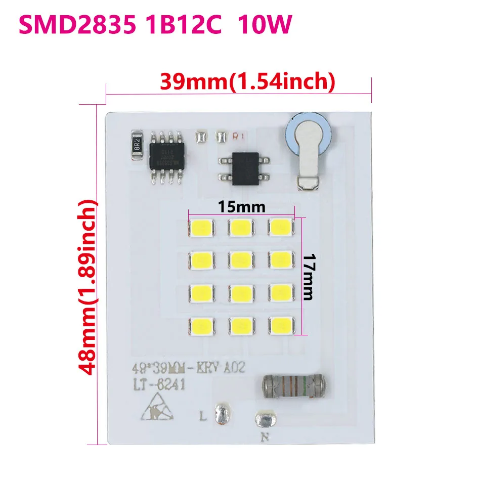 

Светодиодный модуль SMD2835 10-200Вт 220В