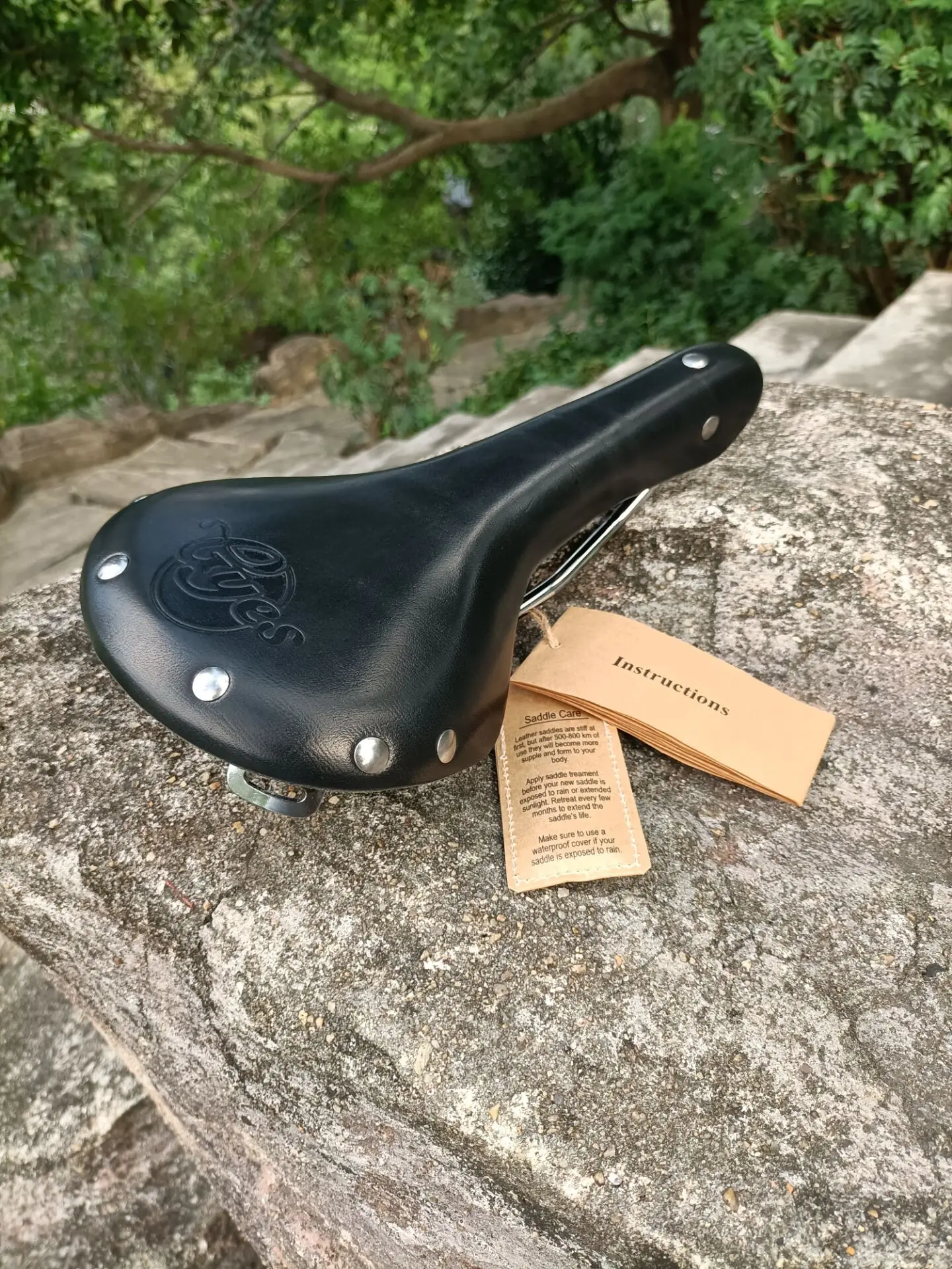 2020 Gyes leathe saddle / retro leather saddle/Gyes Genuine Cow leather saddle GS06A City Bike MTB saddle