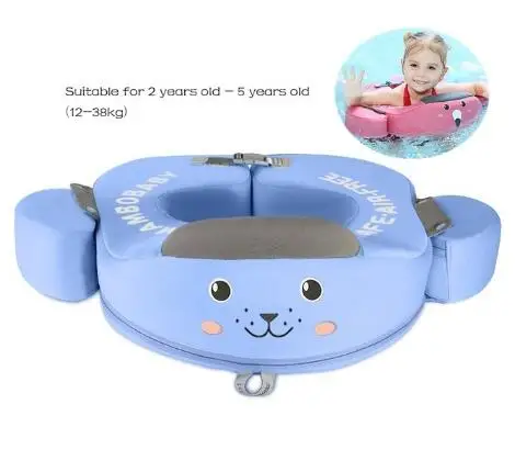 Underarm float Blue Твердый без надувной безопасности для аксессуаров плавательный круг для детей плавающие поплавки игрушка для плавательного бассейна плавающий тренажер - Цвет: Underarm float Blue