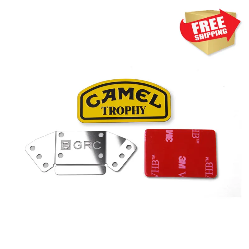 Модель радиоуправляемой модели автомобиля 1/10 дюйма металлическая наклейка