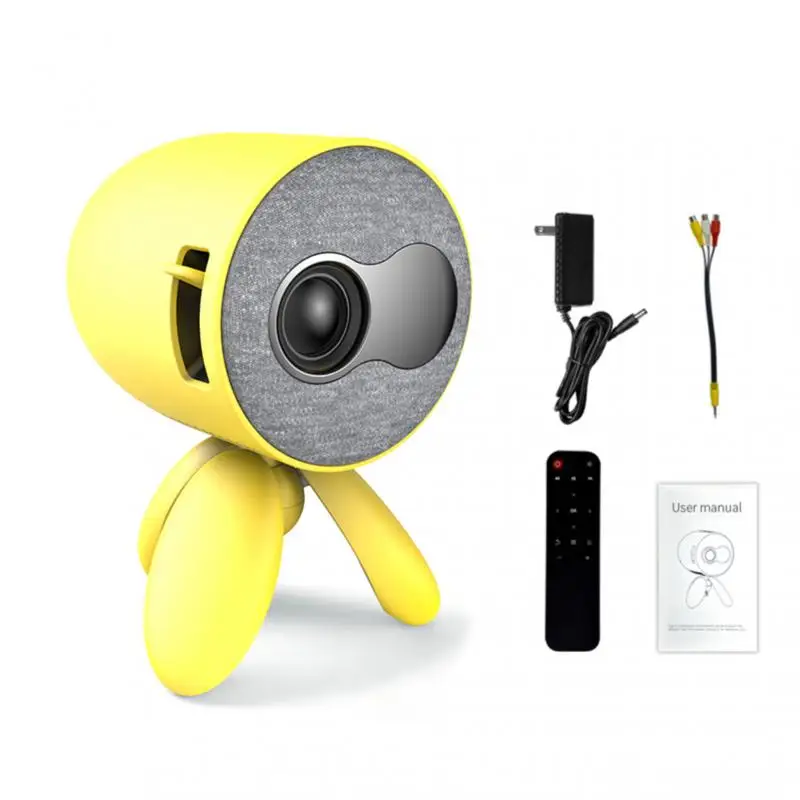 

YG220/YG221 Mini Projector 1080P HD Protable Video Projector for Children Gift Audio Portable Home Media Video Player