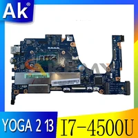akemy zivy0 la a921p motherboard for lenovo yoga 2 13 yoga2 13 laptop motherboard cpu i7 4500u 8g ram 100 test work