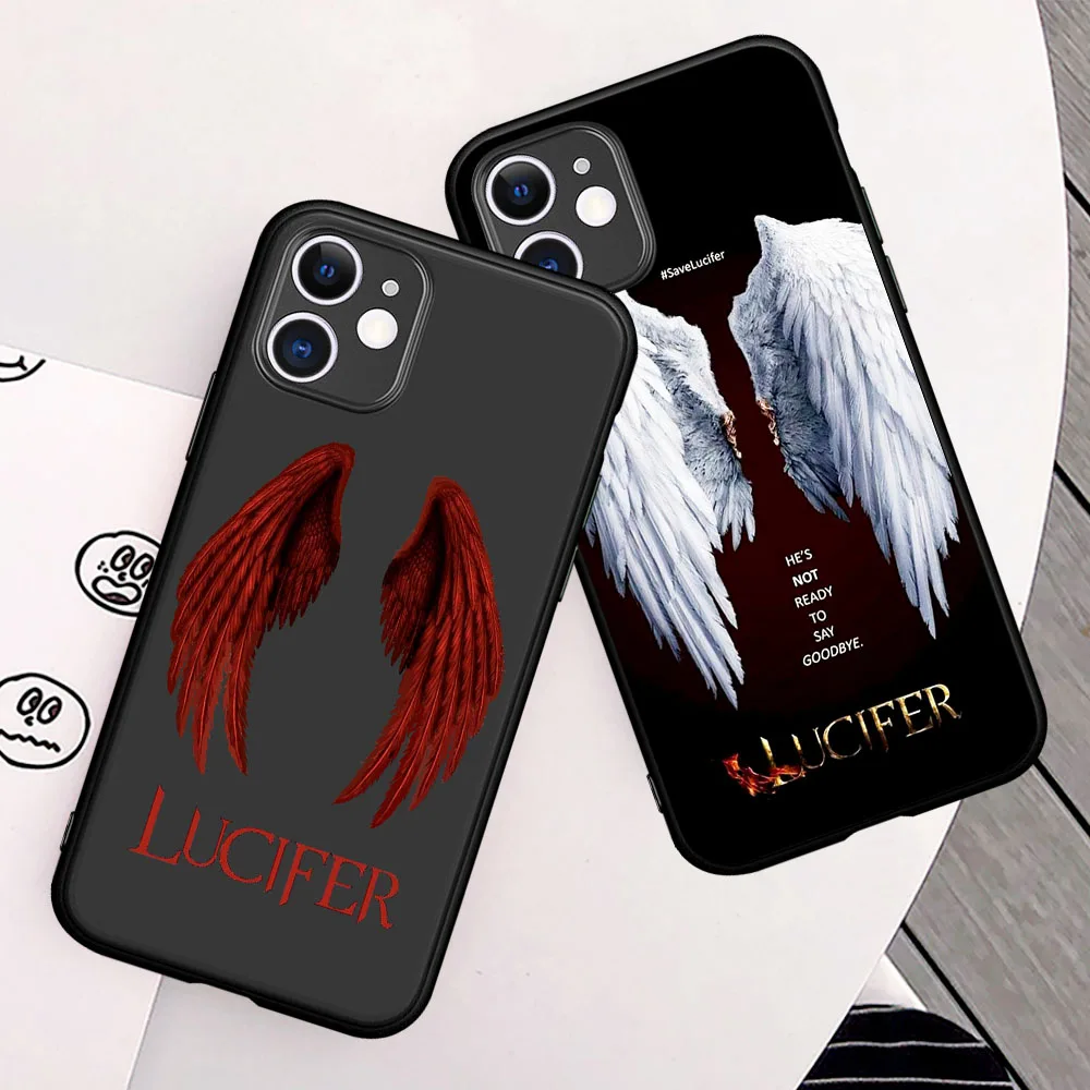 

Soft Silicone Phone Case Movie Lucifer Poster For iPhone 12 11 Pro max X XS Max 8 7 6 6S Plus XR SE2020 Fashion Cover