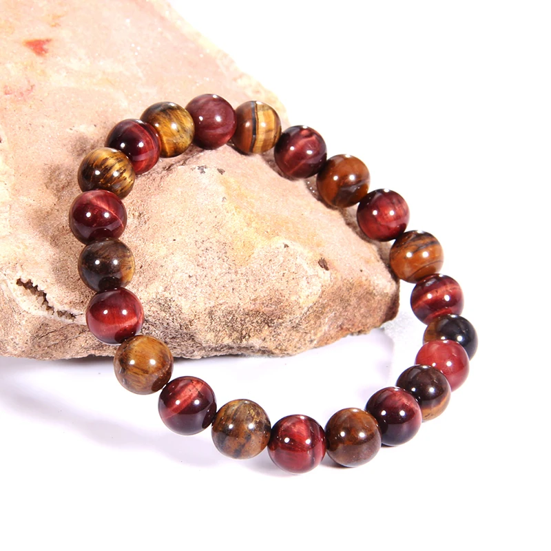 Лидер продаж Модный Красочный браслет jinzeyi с натуральным тигровым глазом и