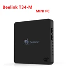 Beelink телефон, Intel N3450, мини-ПК, windows 10, 2,4G, bluetooth, 4K, VGA, портативный компьютер, ПК VS T34