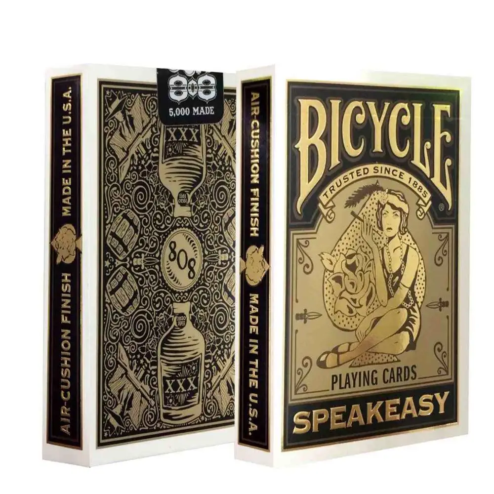 1 Колода велосипедов Speakeasy Club 808 велосипедные игральные карты обычная карточка