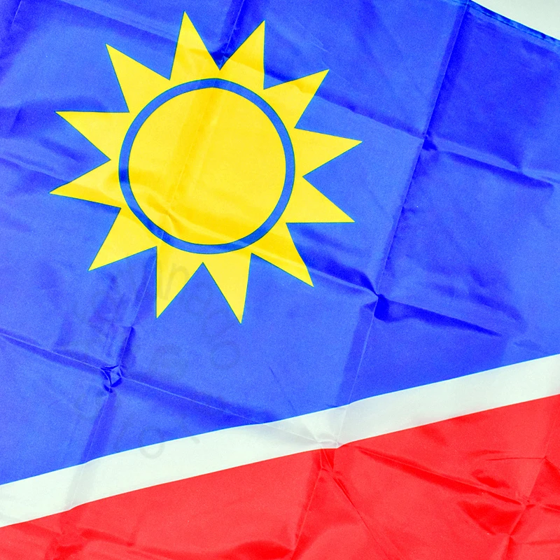 Namibia 90*150 флаг баннер 3x5 ногой национальный флаг для встречи, парад, вечерние. Висячие, украшения