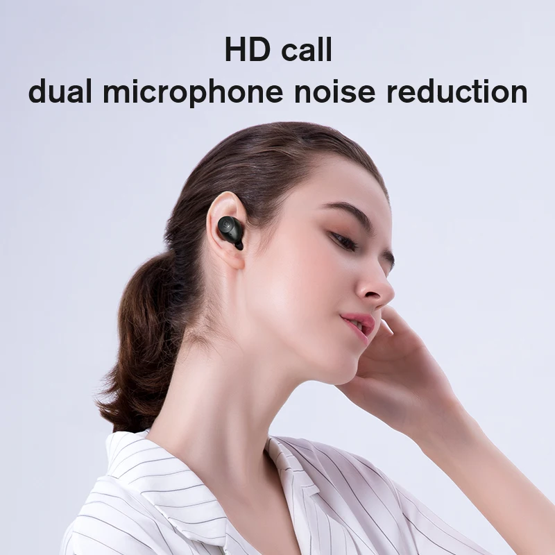 

Haylou New Bluetooth Earphones T16 HD call - ANC True TWS Earbuds, Hybrid Active Noise Cancellation