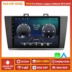 DSP Android 11 автомобильный радиоприемник, мультимедиа, GPS-навигация, авто стерео для Subaru Outback Legacy 2015 2016 2017, DVD-плеер для Carplay