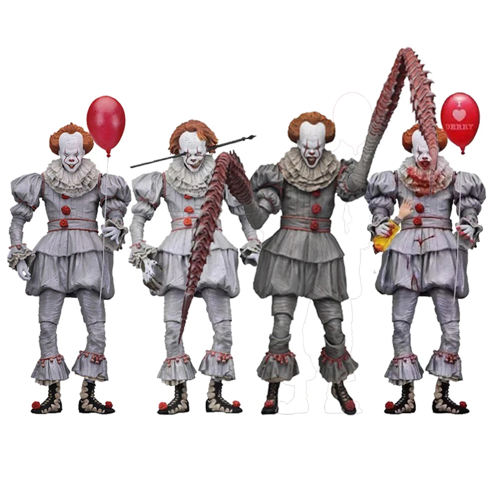 Экшн-фигурки NECA Pennywise Joker Джейсон вурхисс Чаки Фредди Майкл Майерс Техас маска на