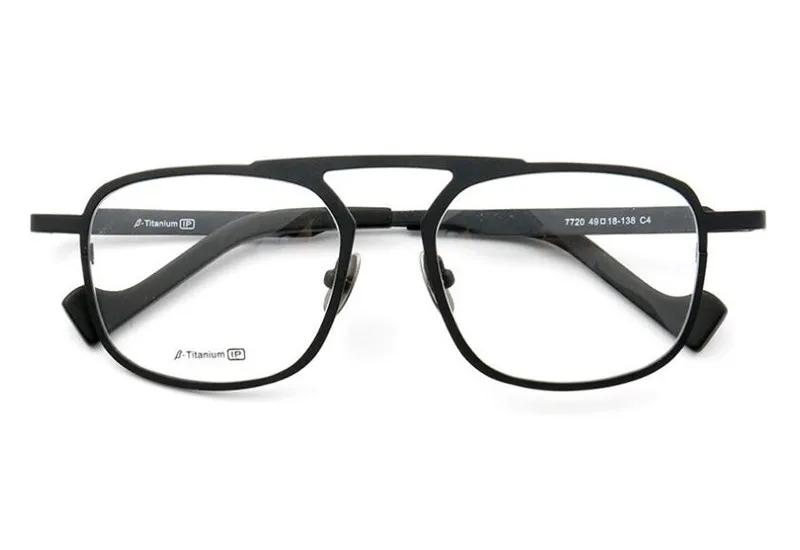 

Vintage B-Titanium Big Glasses Frame Men Full Rim Optical Eyewear High Quality Clear Lens Goggle Myopia Eyeglasses Women