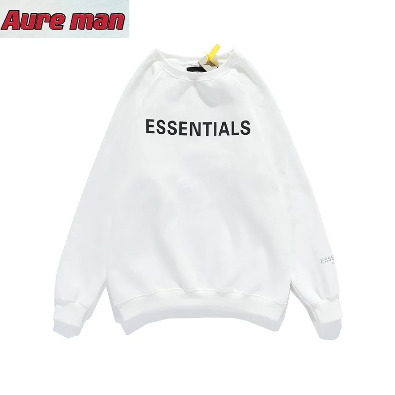 

Popular logo new men's and women's shoulder insert round collar stereoscopic rubber label round collar sweaters hoodie lil peep