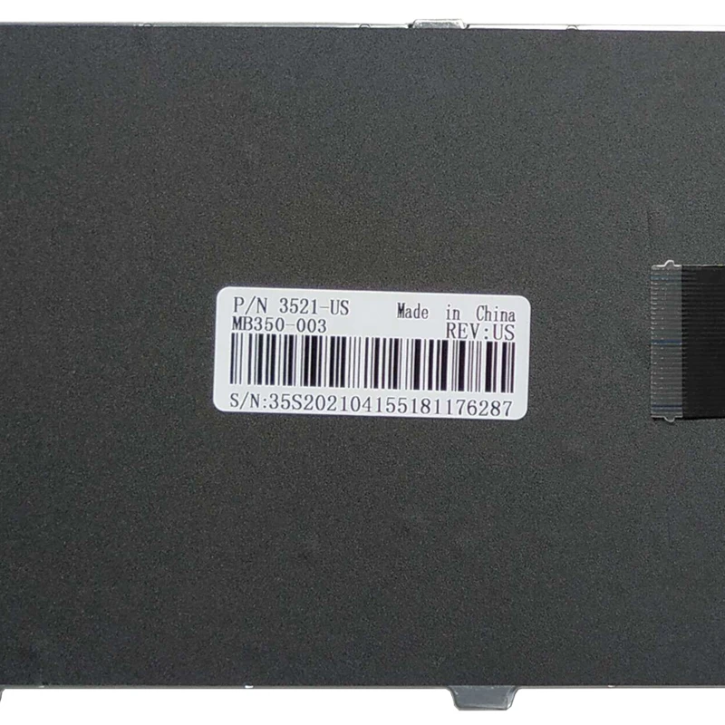 Новая клавиатура для ноутбука США DELL Inspiron 15 3521 15R 5521 черная с английской