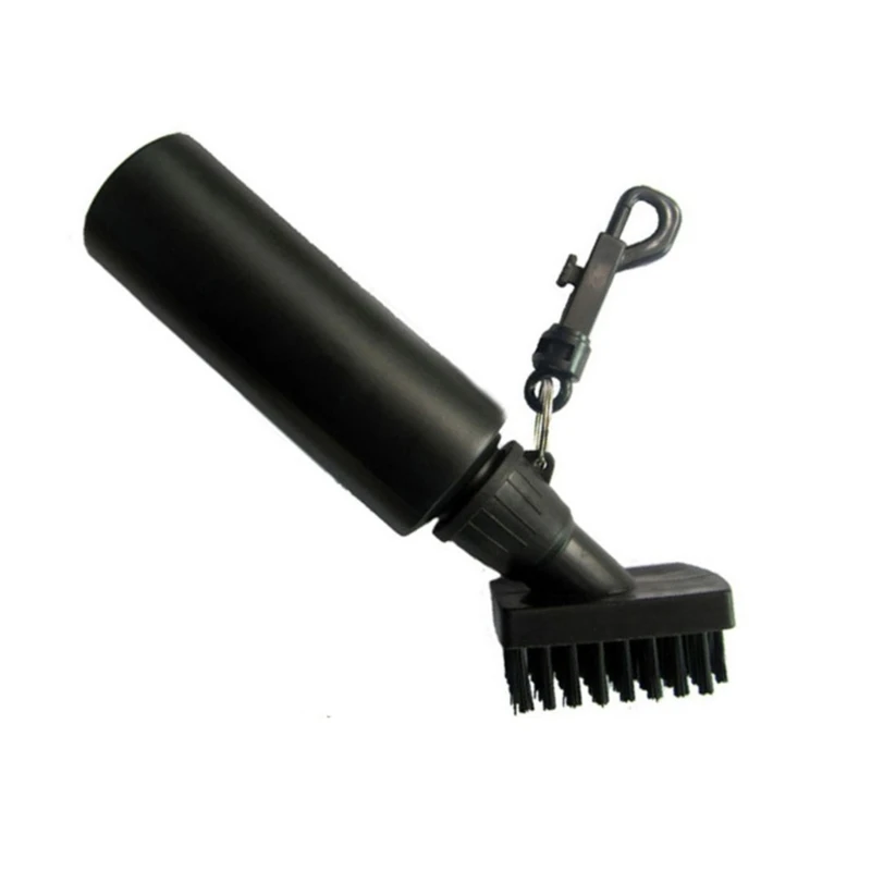 

Golf Club Cleaning Brush with Hook Comfortable Hand Grip Retractable Groove Cleaner for Hanging on Golf Bag Club Groove