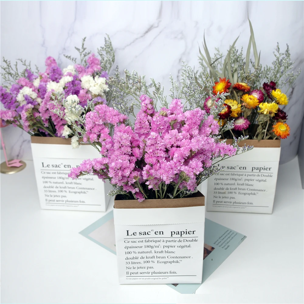 

Dried Lover Grass Natural Forget Me Not Eternal Dry Flowers,Real Daisy Flower Arrangement For Home Room Wedding Decoration