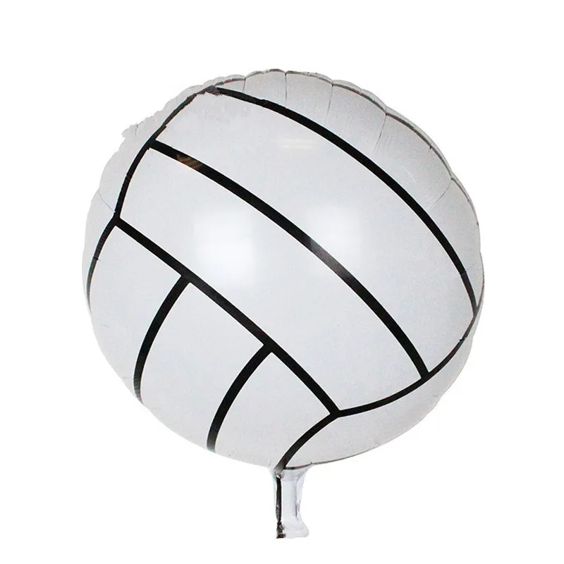 

50Pcs 18 Inch Football Aluminum Foil Balloon Soccer Metallic Mylar Decoration for Birthday Party Sports Theme