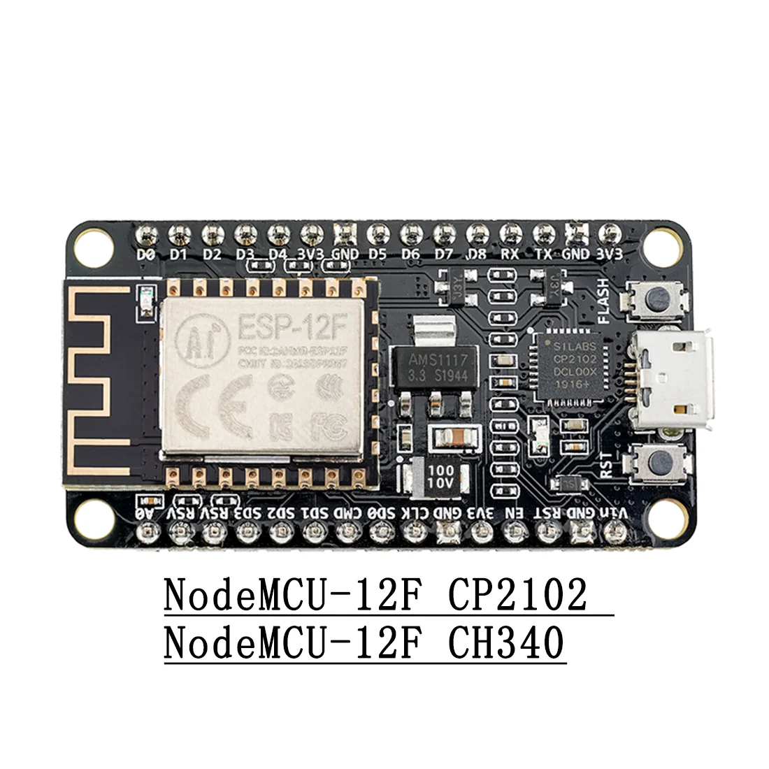 NodeMCU Lua WiFi тестовая плата на основе ESP8266 модуль Emc CP2102 Ai-Thinker ESP-12F | Электронные
