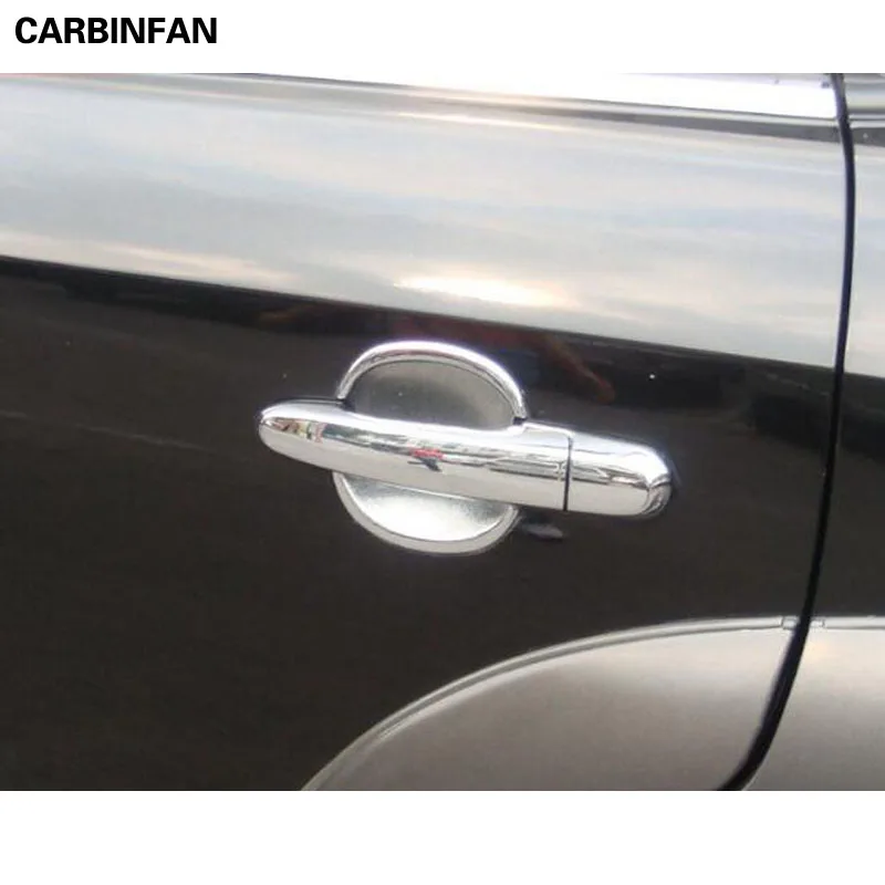 Хромированная накладка на дверную ручку 12 шт./Ser для Hyundai Tucson 2004 2005 2006 2007 2008 2009|door