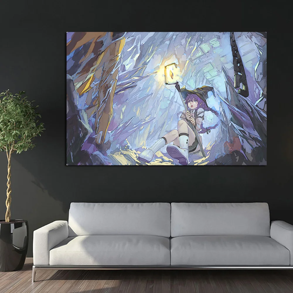 Мушокутенсей Аниме Нордические постеры на холсте Хд печать картина Современное украшение гостиной дома Японское.