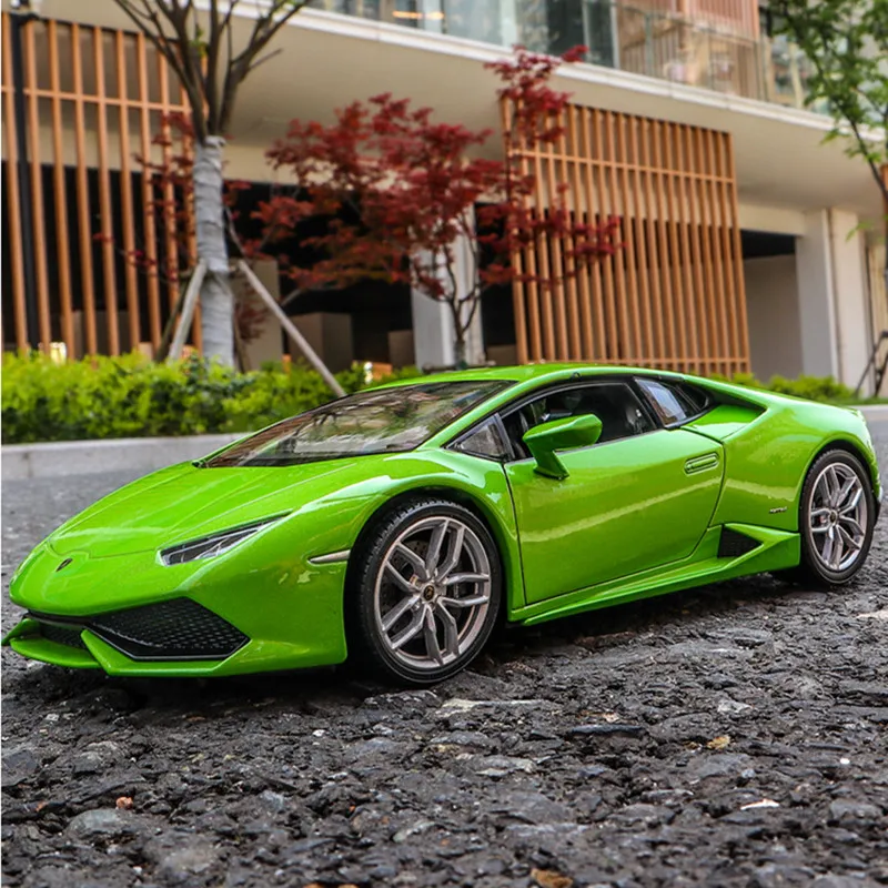 Welly1: 24 Lamborghini LP610 4 брелок для автомобильных ключей имитационная модель Коллекция