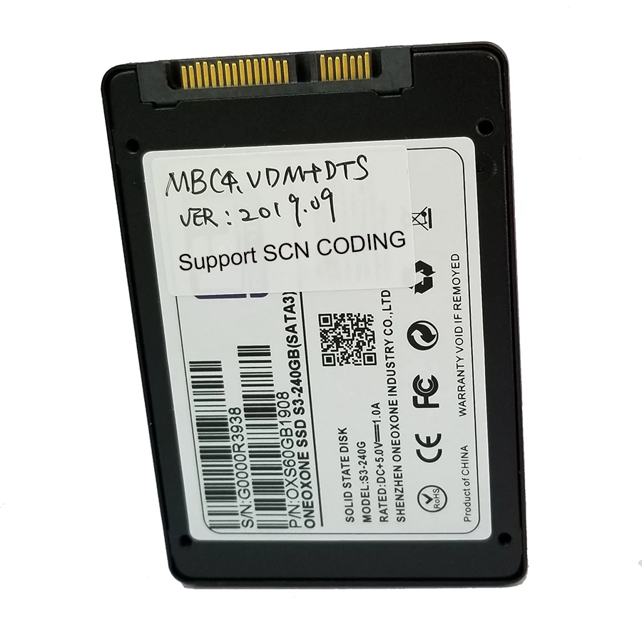 SSD Software for C4 MB star c4 полное Программное обеспечение SSD последняя версия 12/ с DTS-Monaco8/Vediamo& das открытая специальная функция подходит для mb c5 DHL бесплатно - Цвет: SSD Software for C4