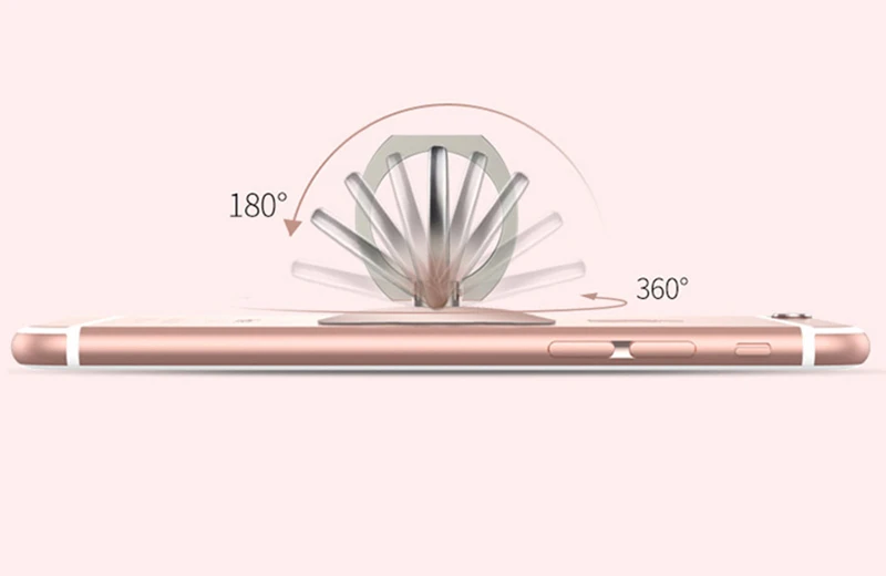 

360 Degree Cat Ear Finger Ring Mobile Phone Holder Smartphone Stand Mount Support for IPhone IPad Xiaomi Smart Phone freeing