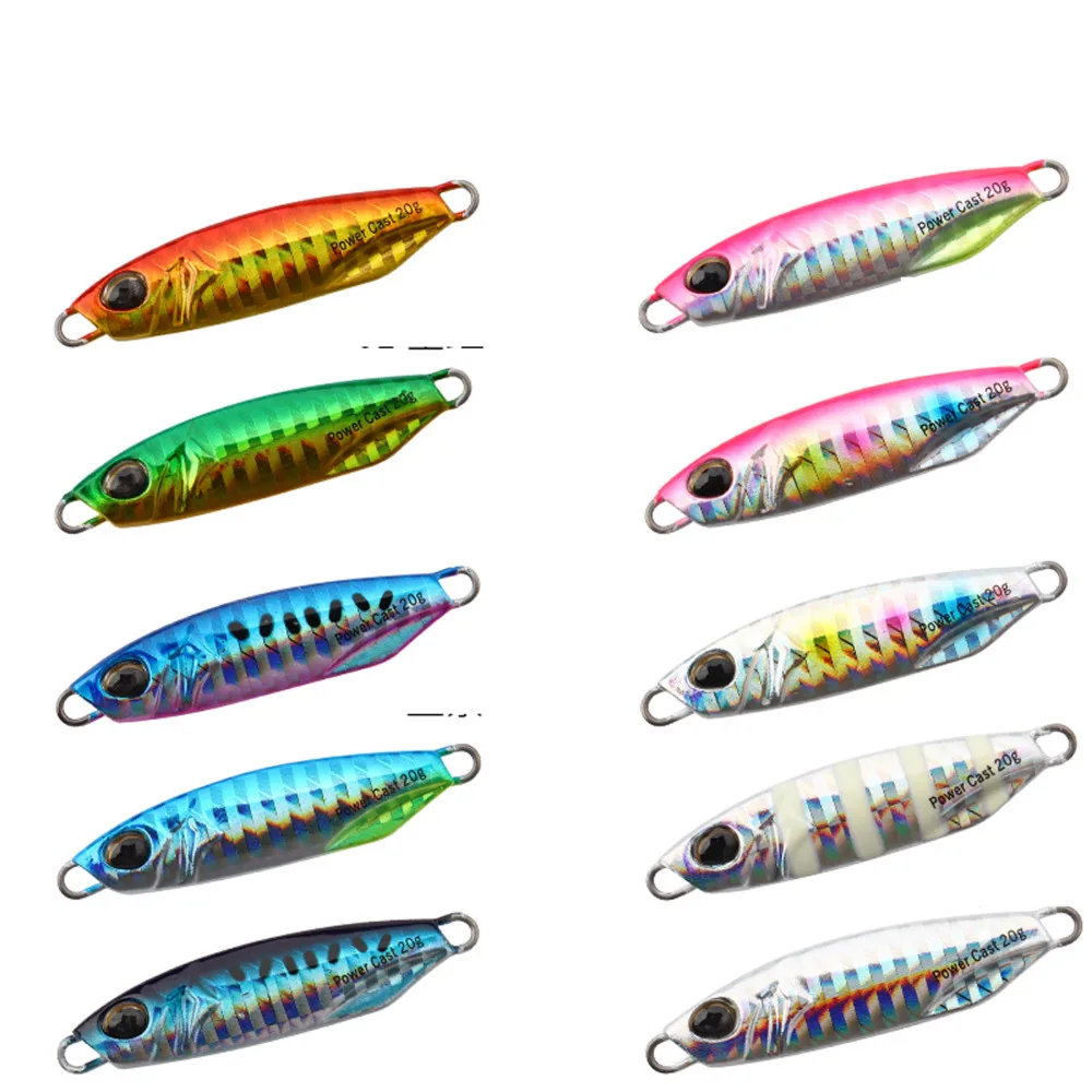 

5 шт., приманка в виде ложки для Глубоководной Рыбалки, 15 г 20 г 30 г 40 г