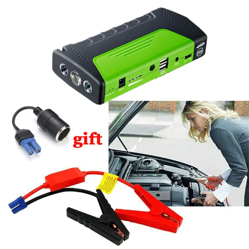 GKFLY пусковое устройство 12V 600A автомобиль скачок стартер Мощность банк быстрый