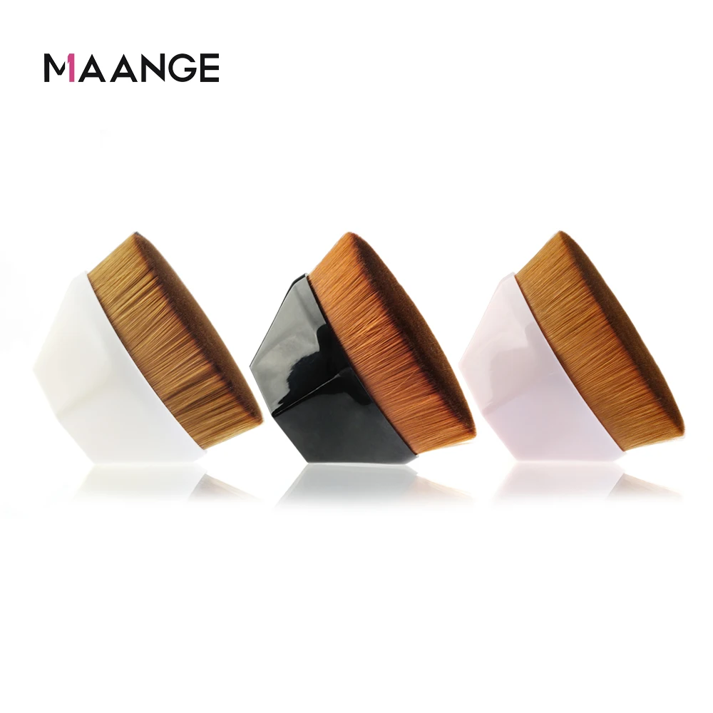 MAANGE 1 шт. кисть для основы Порошковая Косметика Кисть, косметические инструменты набор высокого качества портативная Кисть для макияжа
