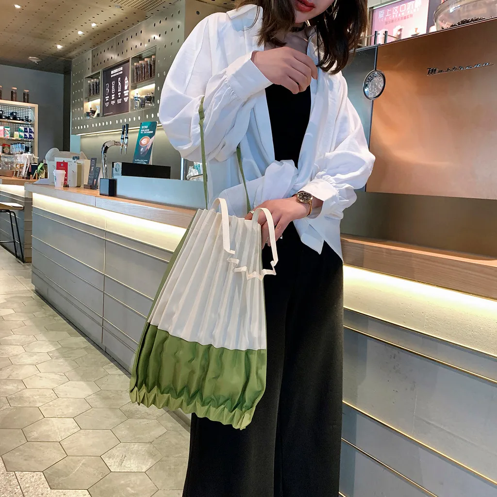 Вместительные сумки через плечо многоразовые женская повседневная