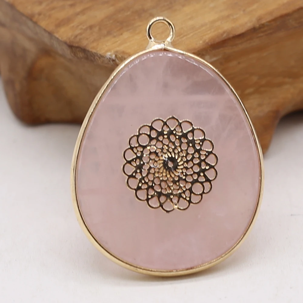 Натуральный Полудрагоценный камень искусственные бусины в форме капли Бутик