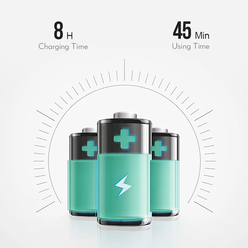 

Professional Men Electric Hair Clipper Carbon Steel Blade Hair Cutter Machine Rechargeable Hair Trimmer for Beard Shaver 43K