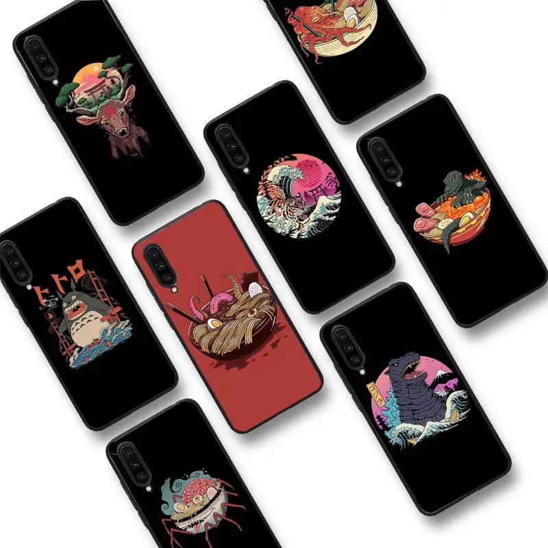 

Great Ramen Wave Japan Phone Case Phone Case For Redmi K20 Note 5 7 7a 6 8 Pro note 8T 9 Xiaomi Mi 8 9 SE