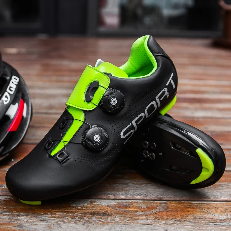 

Cycling Shoes Sneakers Men Colorful Road Bike Shoes Self-Locking Breathable Bicycle Sneakers Athletic Racing MTB