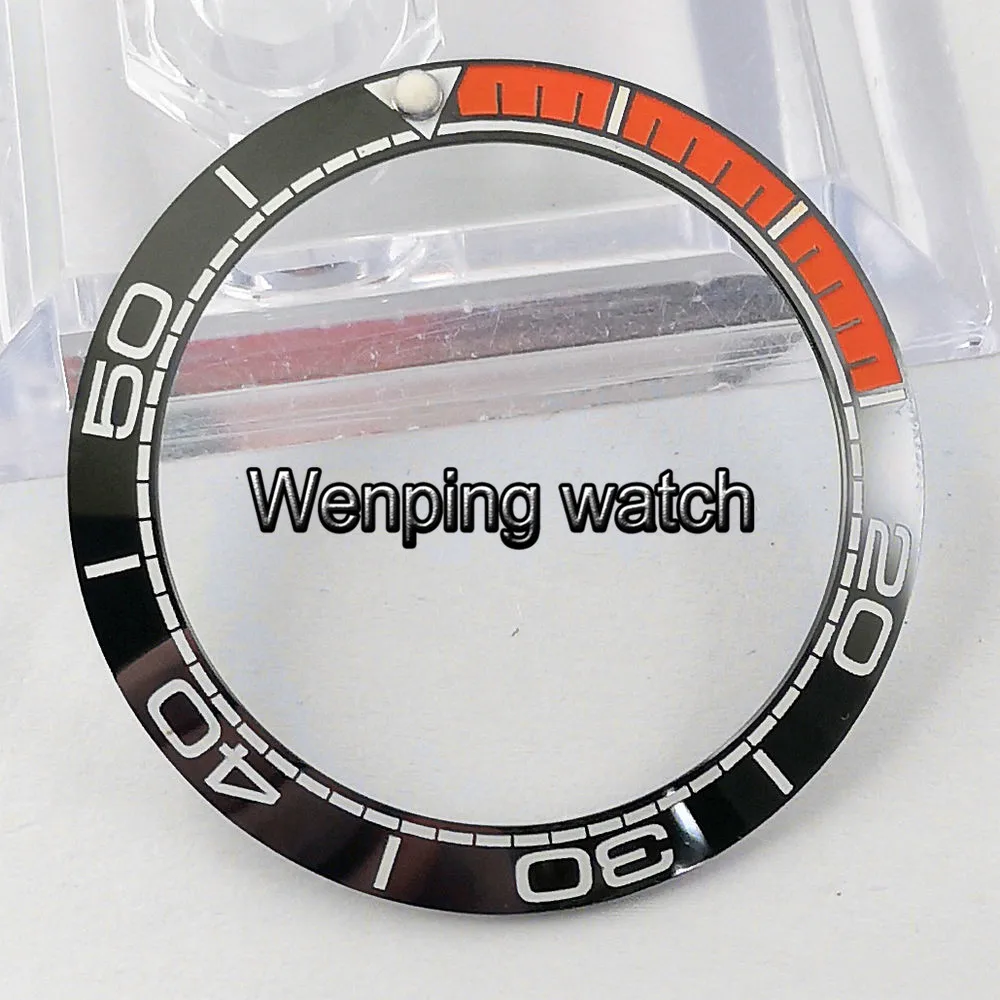 Титановый материал керамическое кольцо corgтело с вставкой подходит для 43 мм чехла