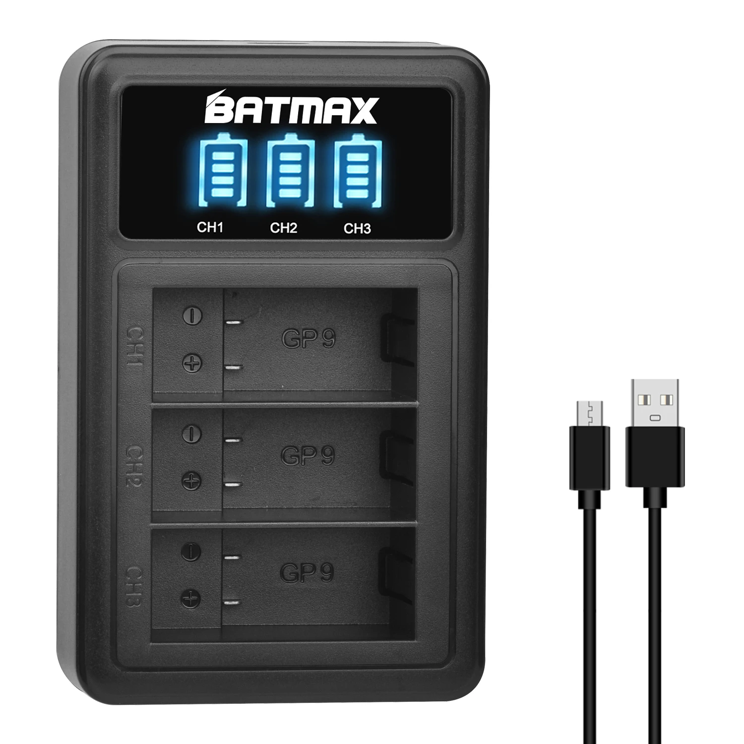 Аккумулятор Batmax на 1780 мА · ч для фотоаппаратов с искусственным рисунком 10 +