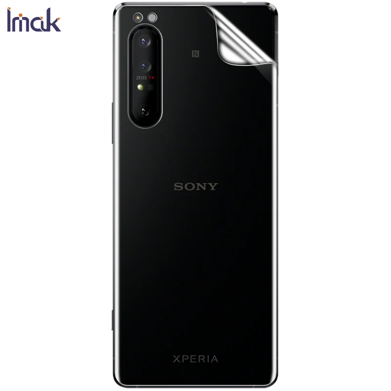 

Imak 2pcs Soft Clear Hydrogel Film for Sony Xperia 1 II Screen Protector 3D Curved Full Cover with Fingerprint Unlocked