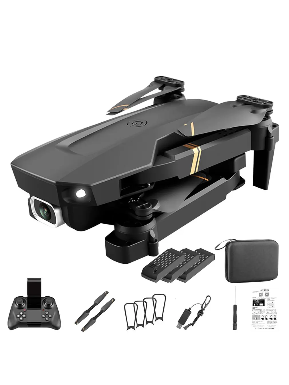 

Радиоуправляемый Дрон 4k HD широкоугольная камера 1080P WiFi fpv Дрон двойная камера Квадрокоптер передача в реальном времени вертолет игрушки