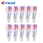 Зубная паста 3D White Crest Brilliance для отбеливания зубов, отбеливающая зубная паста, пена для мусса, с теплым ощущением, маленькие пробные трубки, 20 г, для путешествий